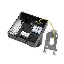 CAN TILT veggspot, svart, 10 x 10 cm, bryter GU10 i metall