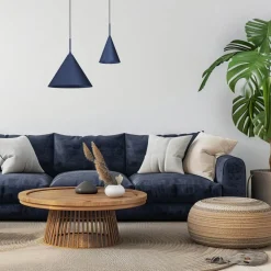 Capital hengelampe, blå, 1 lyskilde, Ø 32 cm, GX53