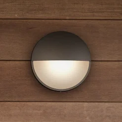 Capricorn - antrasittfarget LED-vegglys, IP44