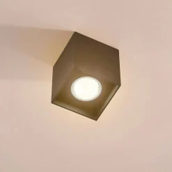 Carson - Downlight i svart for utenpåliggende tak