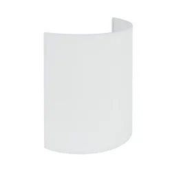 Celine vegglampe, hvit, stoff, E27