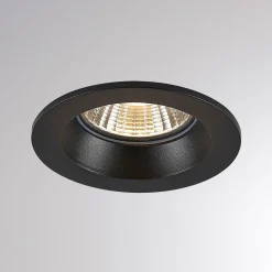 Chicco Round downlight 7W 30° 3 000 K svart