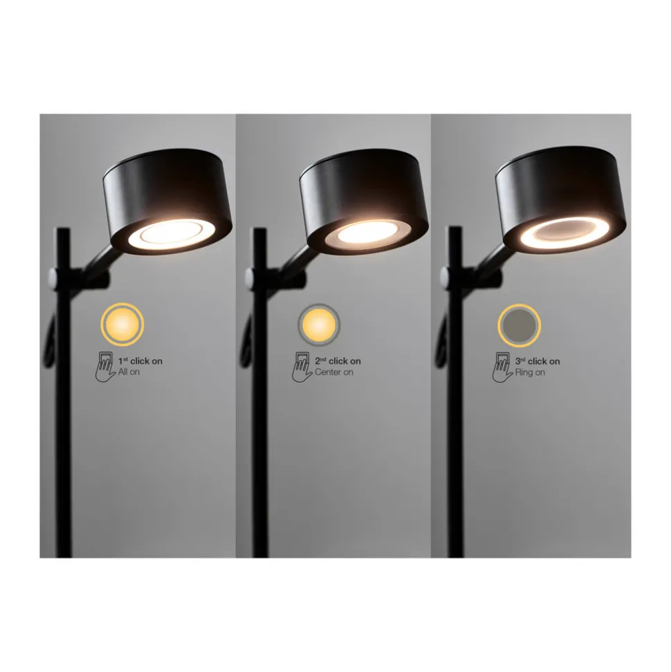 Clyde LED-hengelampe, 4 lyskilder, rettformet