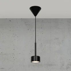 Clyde LED-pendel med én lampe, dimbar