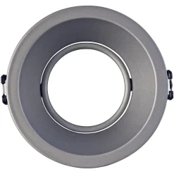 Comfort innfellingslampe, rund, aluminium