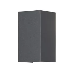 Cremona utendørs LED-vegglampe med bakgrunnslys