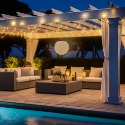 Cumulus pendellampe for utendørs bruk, Ø 60 cm