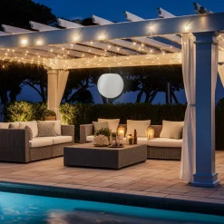 Cumulus pendellampe for utendørs bruk, Ø 60 cm