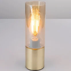 Dekorativ bordlampe Annika messing