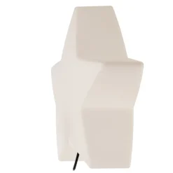 Dekorativ stjernelampe med kabel og støpsel