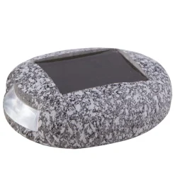 Dekorativ utendørsbelysning i steindesign Talvi Solar