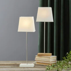 Dekorlampe Comni Pack -stjerne og skjerm brun fot