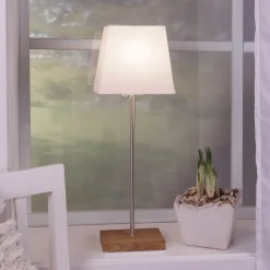 Dekorlampe Comni Pack -stjerne og skjerm brun fot