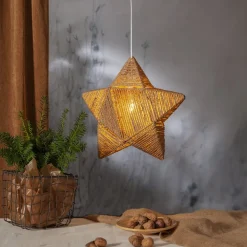 Dekorstjerne Rappe av papirsnorer, hengende