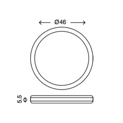 Diffusorfeste for Attach Plus innfelte armaturer, sett med 6 stk