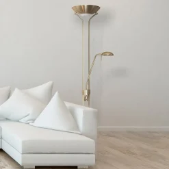 Dimbar uplight Jerik, antikk messing