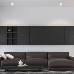 Downlight Bima, rund hvit