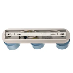 Downlight Cloudy med 3 lyskilder, blå