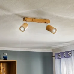 Downlight Cre i tre, 2 lyskilder