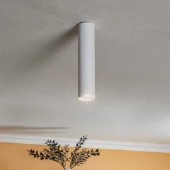 Downlight Eye, høyde 25 cm, hvit