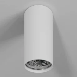 Downlight Eye S i sylinderform, hvit