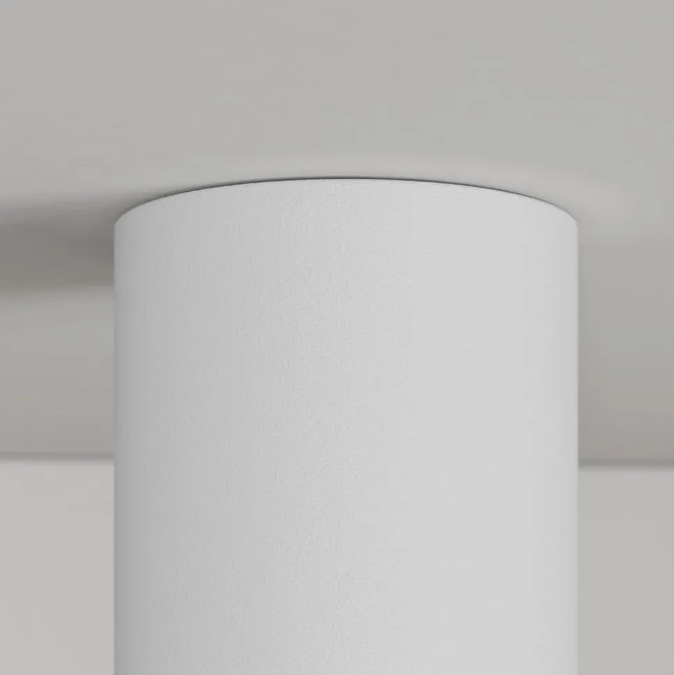 Downlight Eye S i sylinderform, hvit