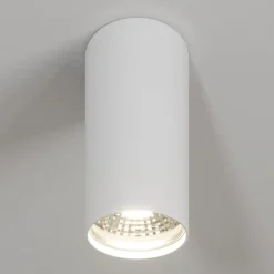 Downlight Eye S i sylinderform, hvit