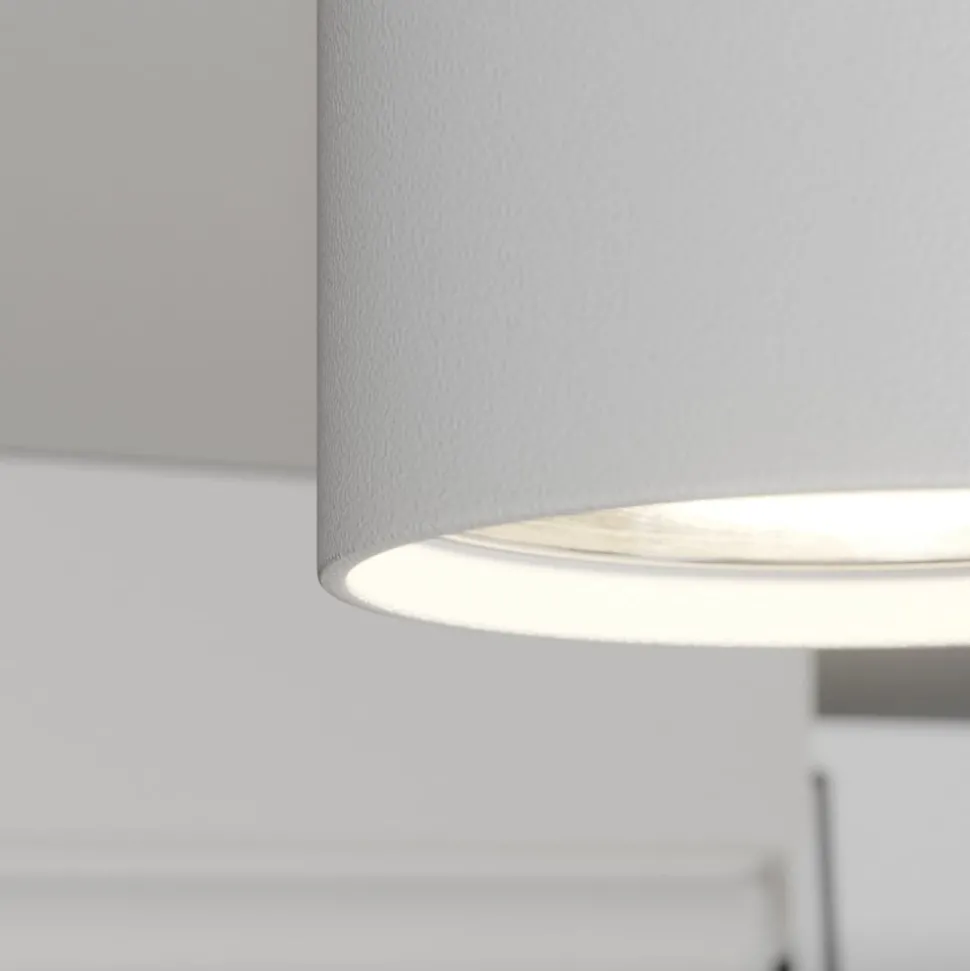 Downlight Eye S i sylinderform, hvit