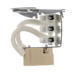 Downlight Eye S i sylinderform, messing