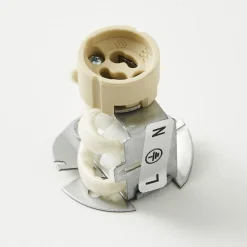 Downlight Eye S i sylinderform, messing