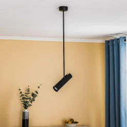 Downlight Eye Super, høyde 76 cm, svart