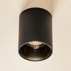 Downlight Eye Tone i sylinderform svart