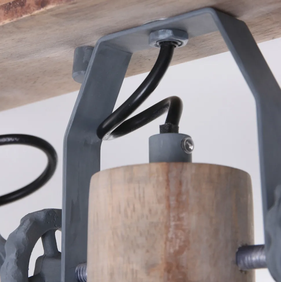 Downlight Gearwood, 2 lyskilder, grå