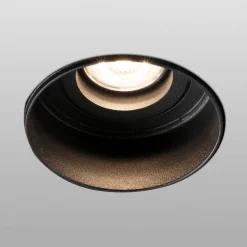 Downlight Hyde 1 lyskilde rund dreibar svart