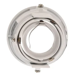 Downlight Hyde 1 lyskilde rund dreibar hvit