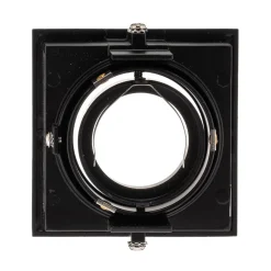 Downlight Hyde 1 lyskilde kantet dreibar svart