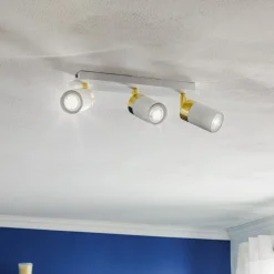 Downlight Joker, hvit/gull, 3 lyskilder