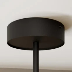 Downlight Leda 3, 3 lyskilder, svart-gull