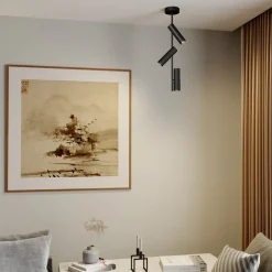 Downlight Leda 3, 3 lyskilder, svart