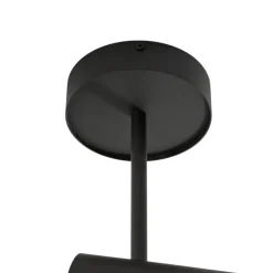 Downlight Leda 1, olivgrønn, 1 lyskilde, stål, høyde 34 cm