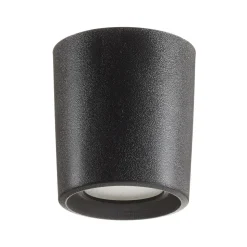 Downlight Livia 9,6 cm svart/frostet kunstharpiks GU10 CCT