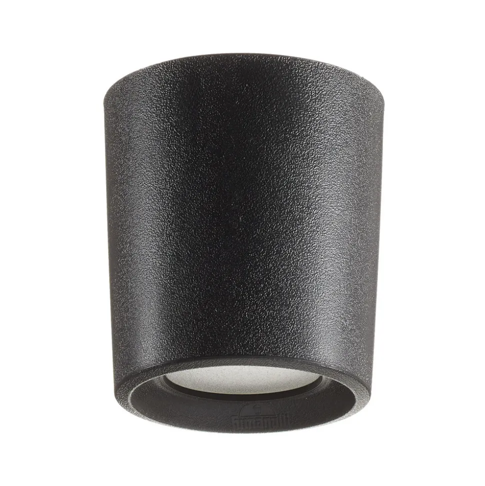 Downlight Livia 9,6 cm svart/frostet kunstharpiks GU10 CCT