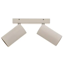 Downlight Mono II hvit/innvendig gull 2 lyskilder