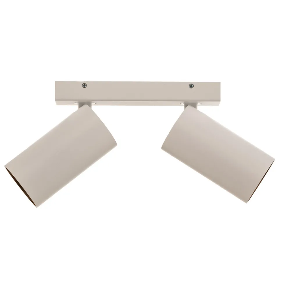 Downlight Mono II hvit/innvendig gull 2 lyskilder