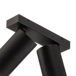 Downlight Mono II svart/innvendig gull 2 lyskilder