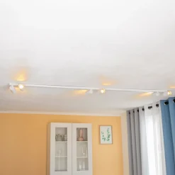 Downlight Mono VI hvit/gull, 6 lyskilder