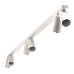 Downlight Mono VI i hvit, 6 lyskilder