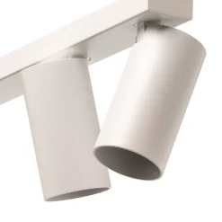 Downlight Mono VI i hvit, 6 lyskilder