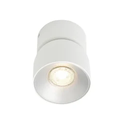 Downlight Pitcher, GU10, enflammig, metall, hvit