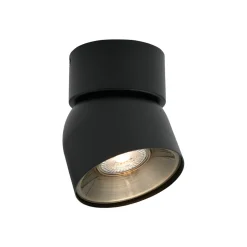 Downlight Pitcher, GU10, enflammig, metall, svart